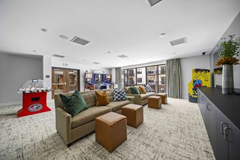 Game room with arcade & video games